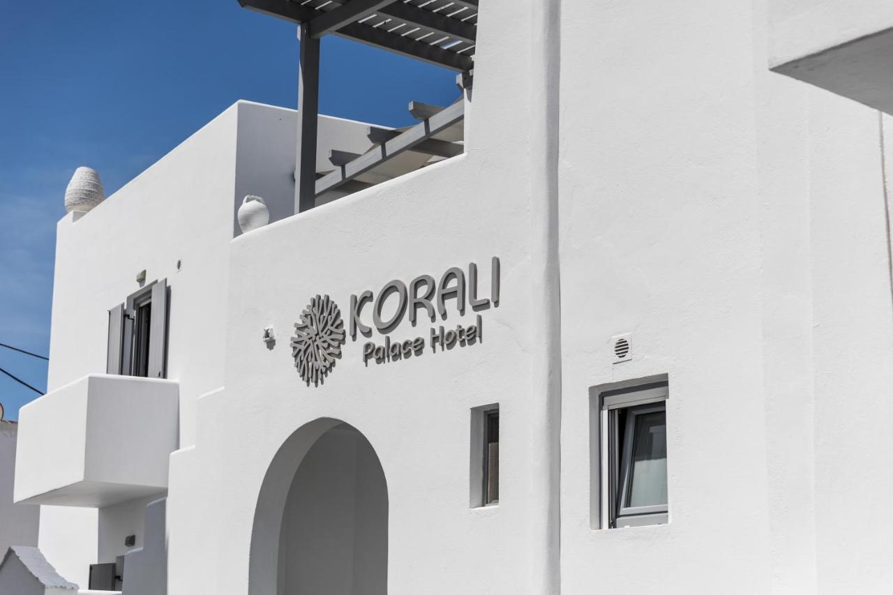 Korali Palace Hotel Naxos City Kültér fotó